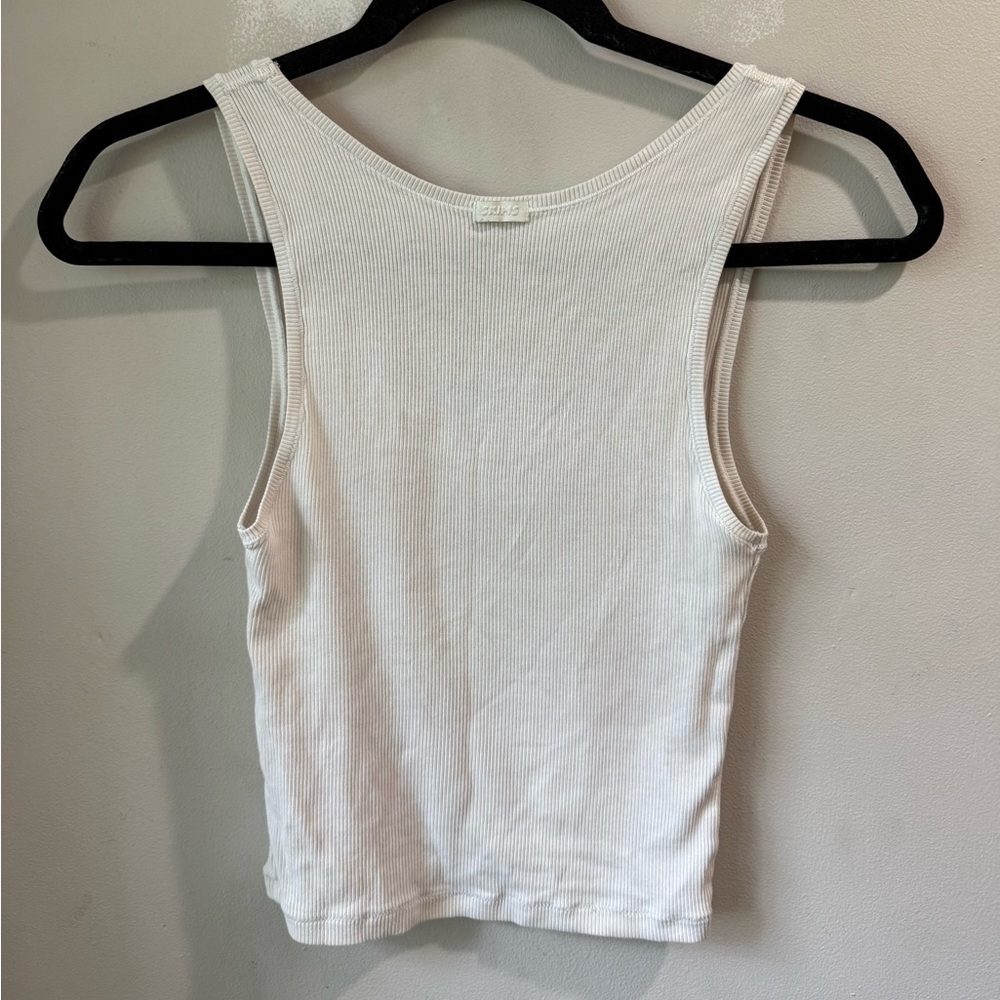 SKIMS cotton rib tank- marble - Picture 2 of 5